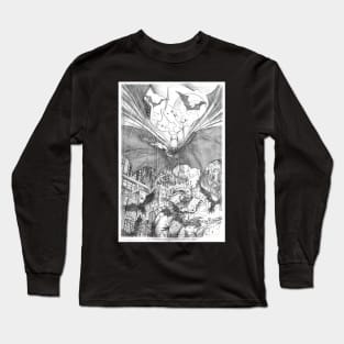 Bat vs Scarcrow Long Sleeve T-Shirt